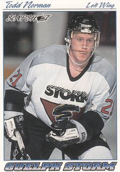 1995-96 Slapshot OHL #99 Todd Norman Front