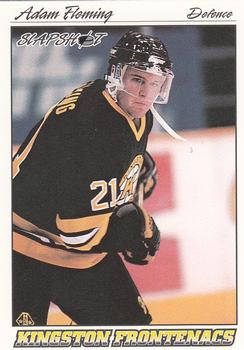 1995-96 Slapshot OHL #128 Adam Fleming Front