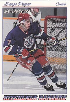 1995-96 Slapshot OHL #138 Serge Payer Front