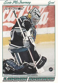  (CI) Mascot Hockey Card 2000-01 London Knights Team
