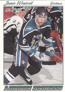1995-96 Slapshot OHL #161 Jamie Wentzell Front