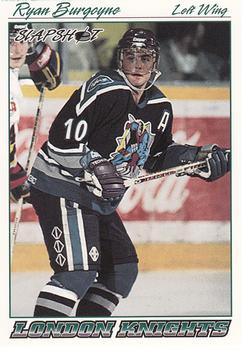 1995-96 Slapshot OHL #162 Ryan Burgoyne Front