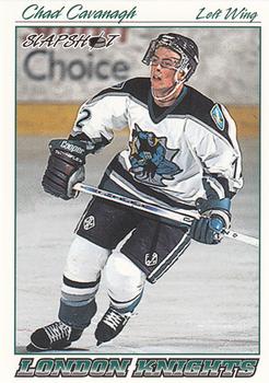 1995-96 Slapshot OHL #164 Chad Cavanagh Front