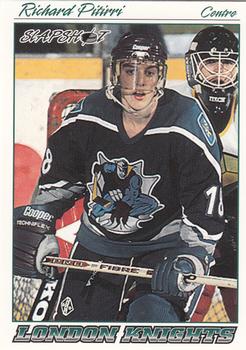 1995-96 Slapshot OHL #169 Richard Pitirri Front