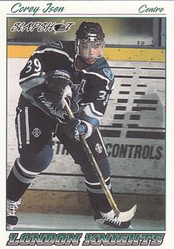 1995-96 Slapshot OHL #178 Corey Isen Front