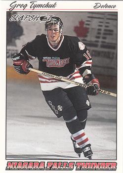 1995-96 Slapshot OHL #200 Greg Tymchuk Front