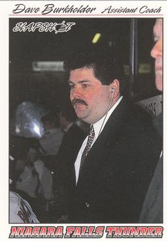 1995-96 Slapshot OHL #204 Dave Burkholder Front