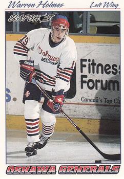 1995-96 Slapshot OHL #243 Warren Holmes Front