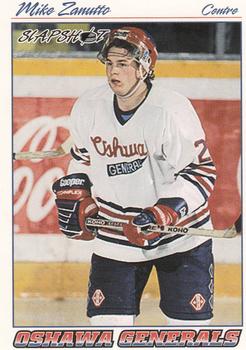 1995-96 Slapshot OHL #245 Mike Zanutto Front