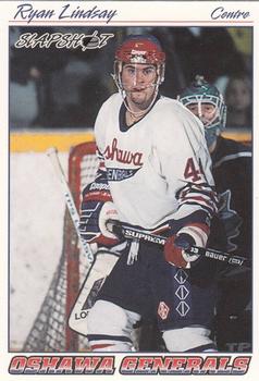 1995-96 Slapshot OHL #253 Ryan Lindsay Front