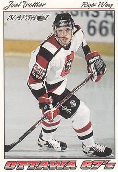 1995-96 Slapshot OHL #273 Joel Trottier Front