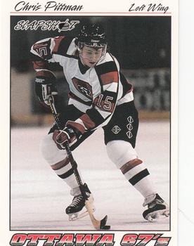 1995-96 Slapshot OHL #279 Chris Pittman Front
