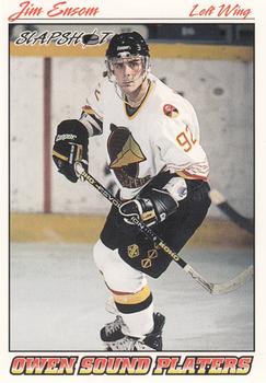 1995-96 Slapshot OHL #285 Jim Ensom Front
