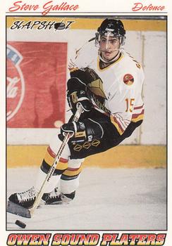 1995-96 Slapshot OHL #295 Steve Gallace Front
