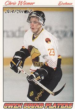 1995-96 Slapshot OHL #302 Chris Wismer Front