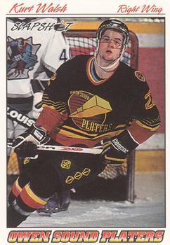 1995-96 Slapshot OHL #304 Kurt Walsh Front