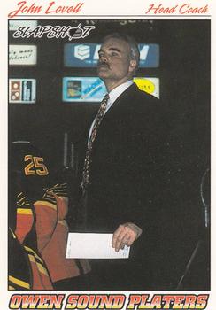 1995-96 Slapshot OHL #305 John Lovell Front
