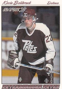 1995-96 Slapshot OHL #320 Kevin Bolibruck Front