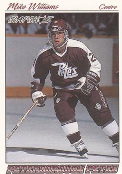 1995-96 Slapshot OHL #322 Mike Williams Front