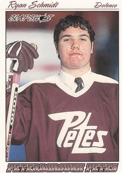 1995-96 Slapshot OHL #327 Ryan Schmidt Front