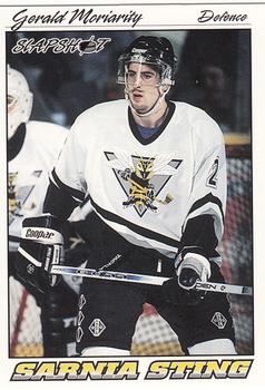 1995-96 Slapshot OHL #333 Gerald Moriarity Front