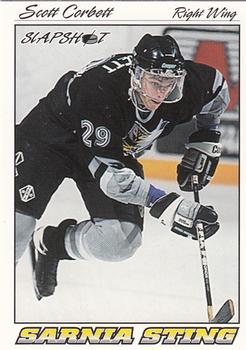 1995-96 Slapshot OHL #350 Scott Corbett Front