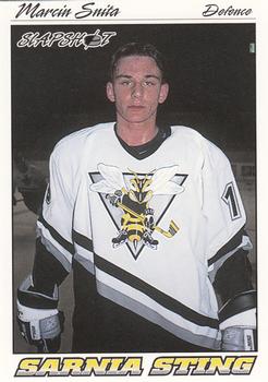 1995-96 Slapshot OHL #353 Marcin Snita Front
