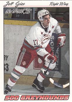 1995-96 Slapshot OHL #368 Jeff Gies Front