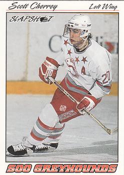 1995-96 Slapshot OHL #371 Scott Cherrey Front