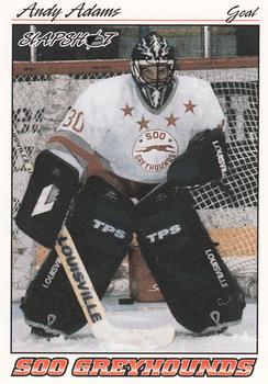 1995-96 Slapshot OHL #379 Andy Adams Front