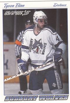 1995-96 Slapshot OHL #385 Tyson Flinn Front