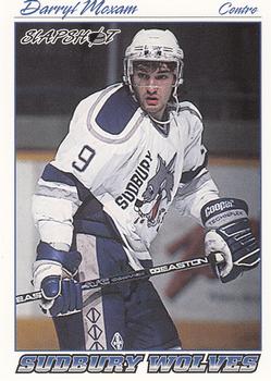 1995-96 Slapshot OHL #390 Darryl Moxam Front