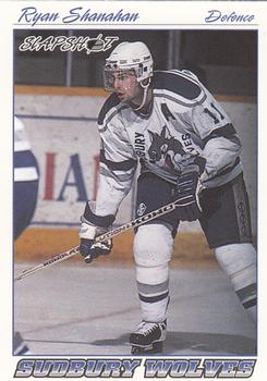 1995-96 Slapshot OHL #392 Ryan Shanahan Front