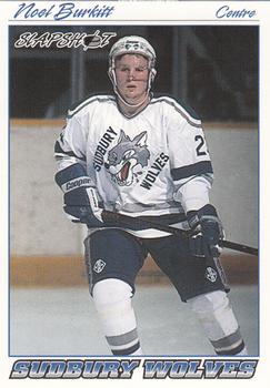 1995-96 Slapshot OHL #400 Noel Burkitt Front