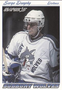 1995-96 Slapshot OHL #404 Serge Dunphy Front
