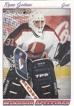 1995-96 Slapshot OHL #406 Ryan Gelinas Front