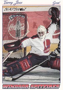 1995-96 Slapshot OHL #407 Terry Joss Front