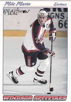 1995-96 Slapshot OHL #408 Mike Martin Front