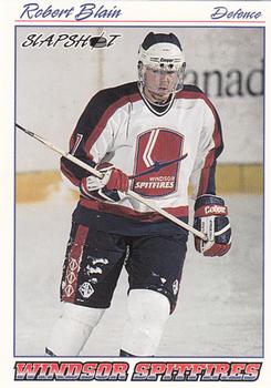 1995-96 Slapshot OHL #412 Robert Blain Front