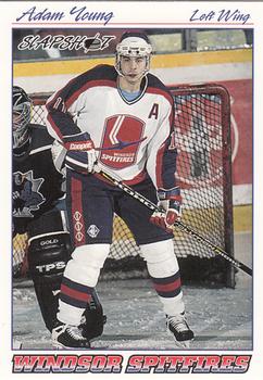1995-96 Slapshot OHL #414 Adam Young Front