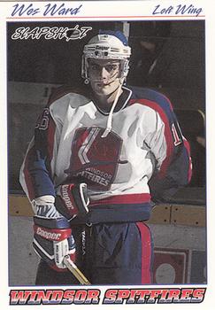 1995-96 Slapshot OHL #417 Wes Ward Front