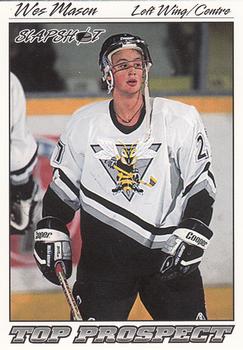 1995-96 Slapshot OHL #435 Wes Mason Front