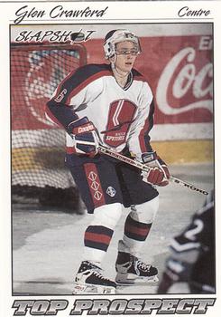 1995-96 Slapshot OHL #438 Glenn Crawford Front