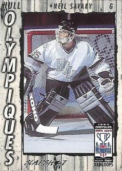 1995-96 Slapshot Memorial Cup #74 Neil Savary Front