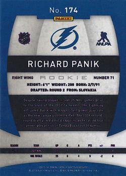 2013-14 Panini Totally Certified #174 Richard Panik Back
