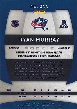 2013-14 Panini Totally Certified #244 Ryan Murray Back