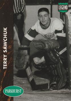 1991-92 Parkhurst - Collectibles #PHC9 Terry Sawchuk Front