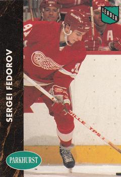 1991-92 Parkhurst - Collectibles #PHC5 Sergei Fedorov Front