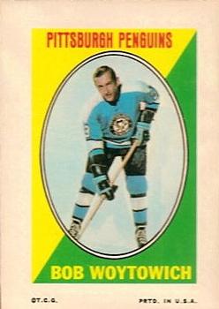 1970-71 Topps - Sticker Stamps #NNO Bob Woytowich Front