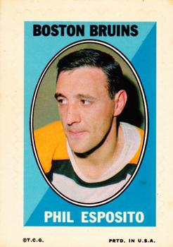 1970-71 Topps - Sticker Stamps #NNO Phil Esposito Front